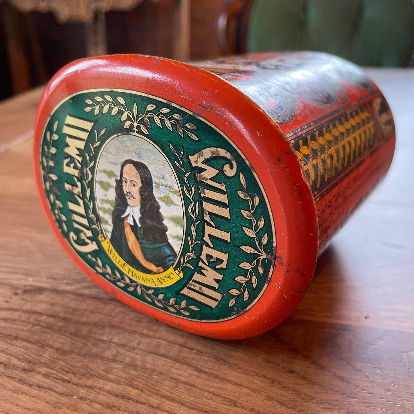 Vintage Willem II Wilde Havana Anno sigarenblik - Bamestra Curiosa