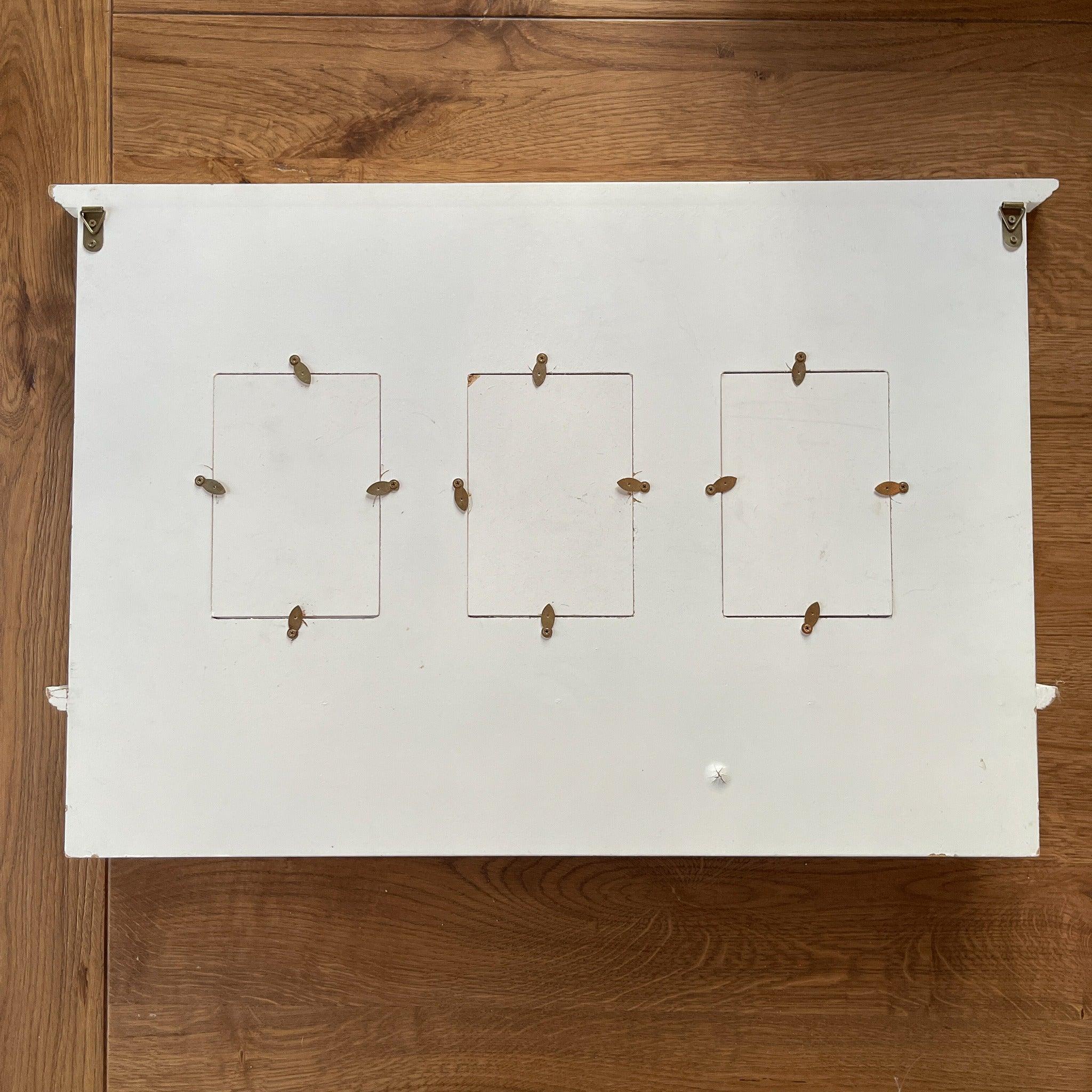 Wandbord met haakjes en wissellijstjes - The Collectionist