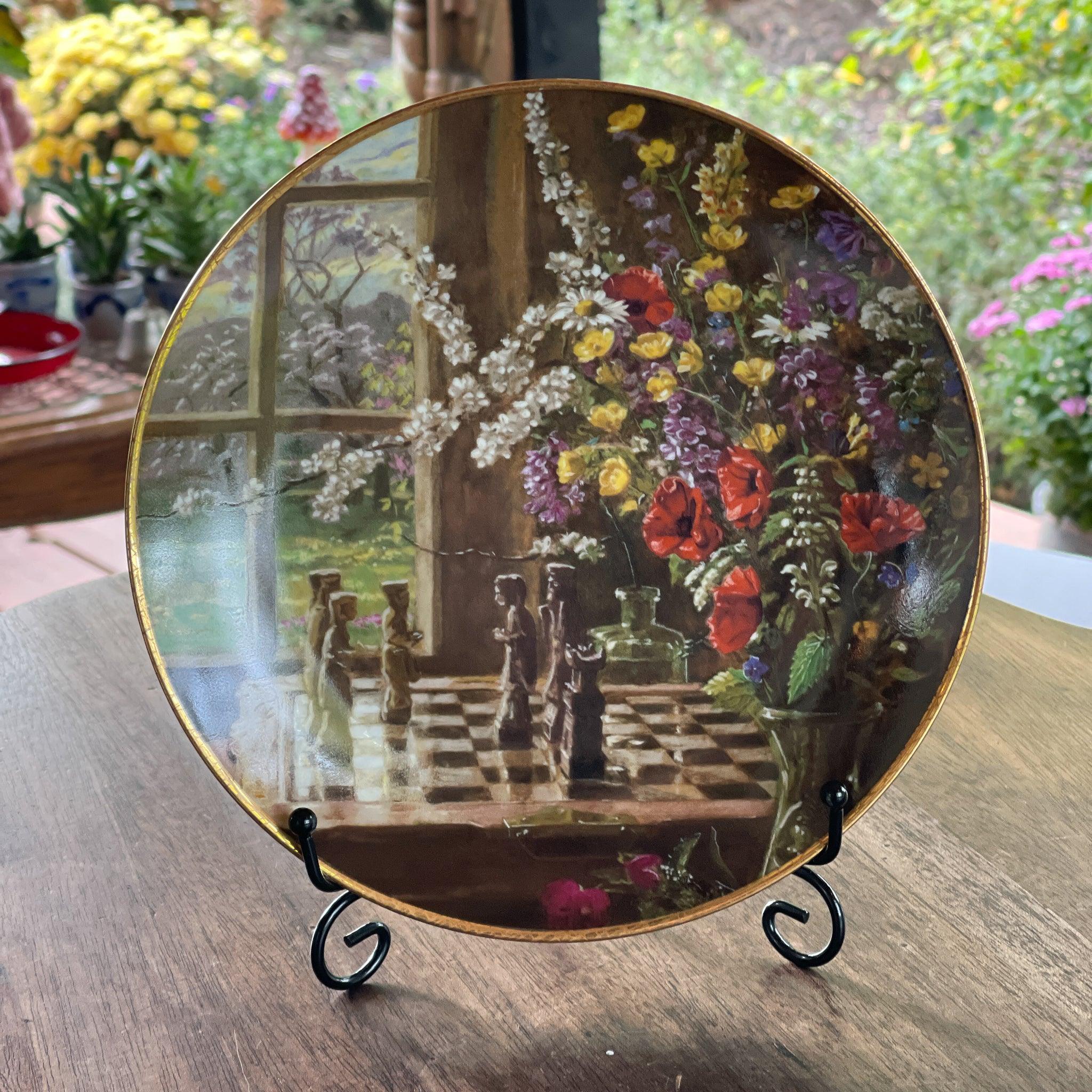 Wandbord "Stilleven met Schaakspel" Kees van den Berg - The Collectionist