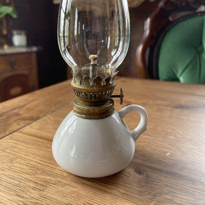 Wit proseleinen olielampje - Bamestra Curiosa