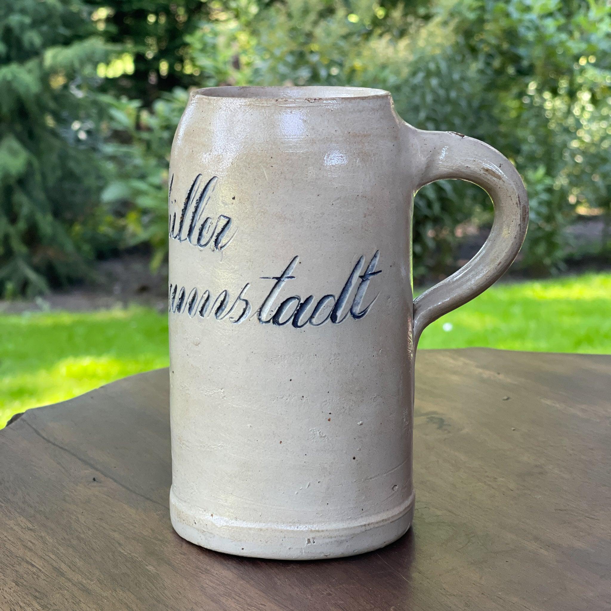 Zeldzame antieke pul / mok van Keuls aardewerk 1L - The Collectionist