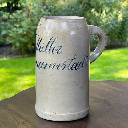 Zeldzame antieke pul / mok van Keuls aardewerk 1L - Bamestra Curiosa