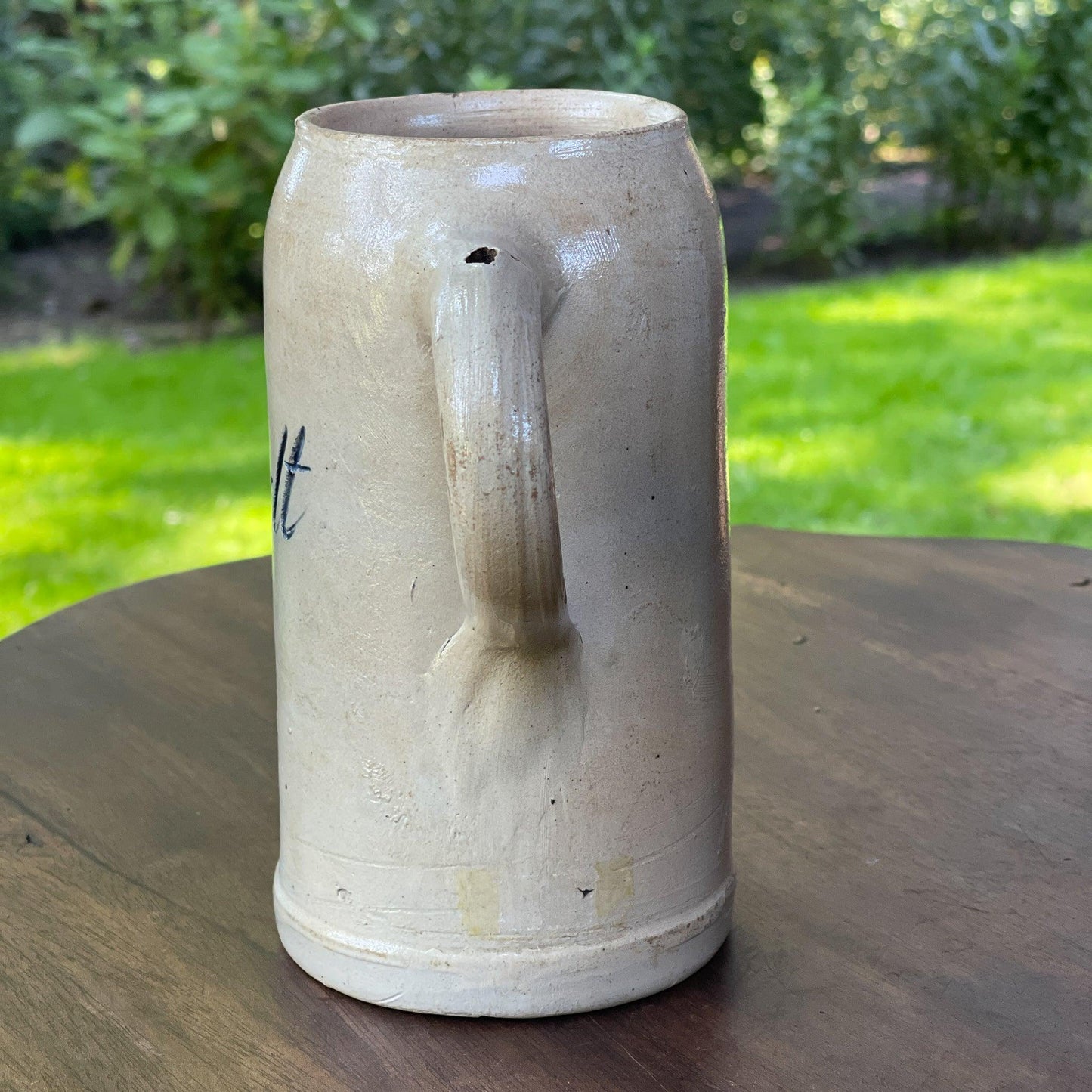 Zeldzame antieke pul / mok van Keuls aardewerk 1L - Bamestra Curiosa