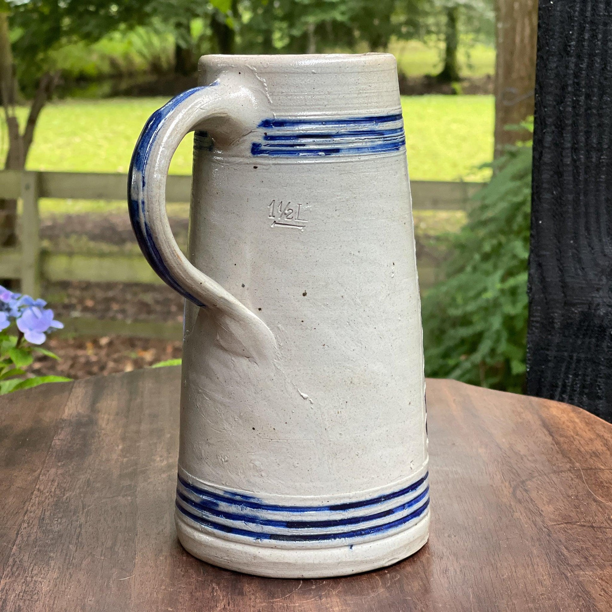 Zeldzame Keulse aardewerk kan / vaas 1.5L - Bamestra Curiosa