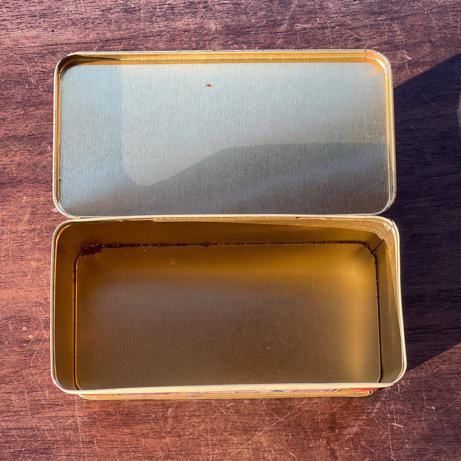 Zwaluw lucifers bewaarblik - Bamestra Curiosa