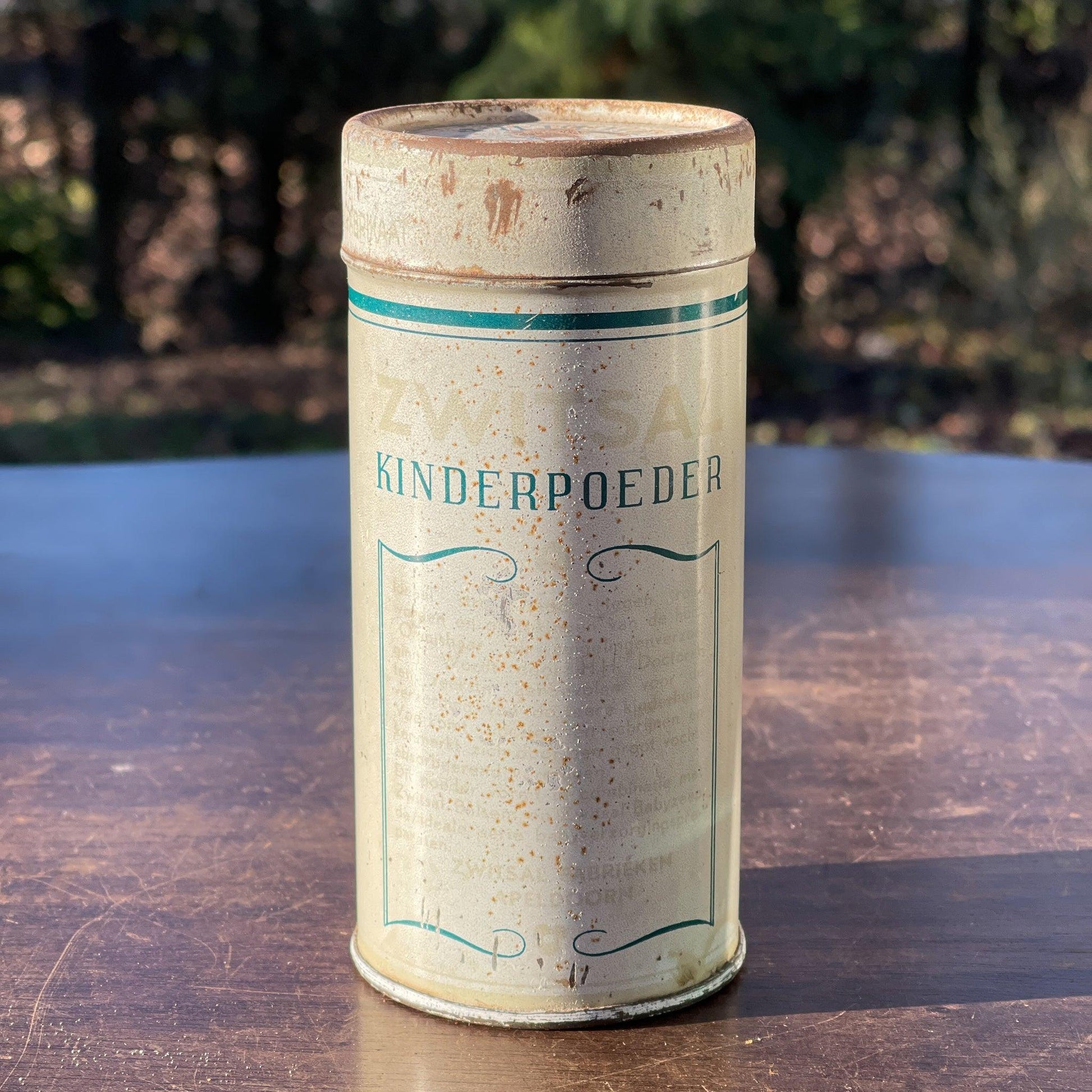 Zwitsal Kinderpoeder blik - Bamestra Curiosa